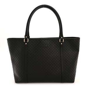 Microguccissima Medium Joy Tote Black #231646G11B